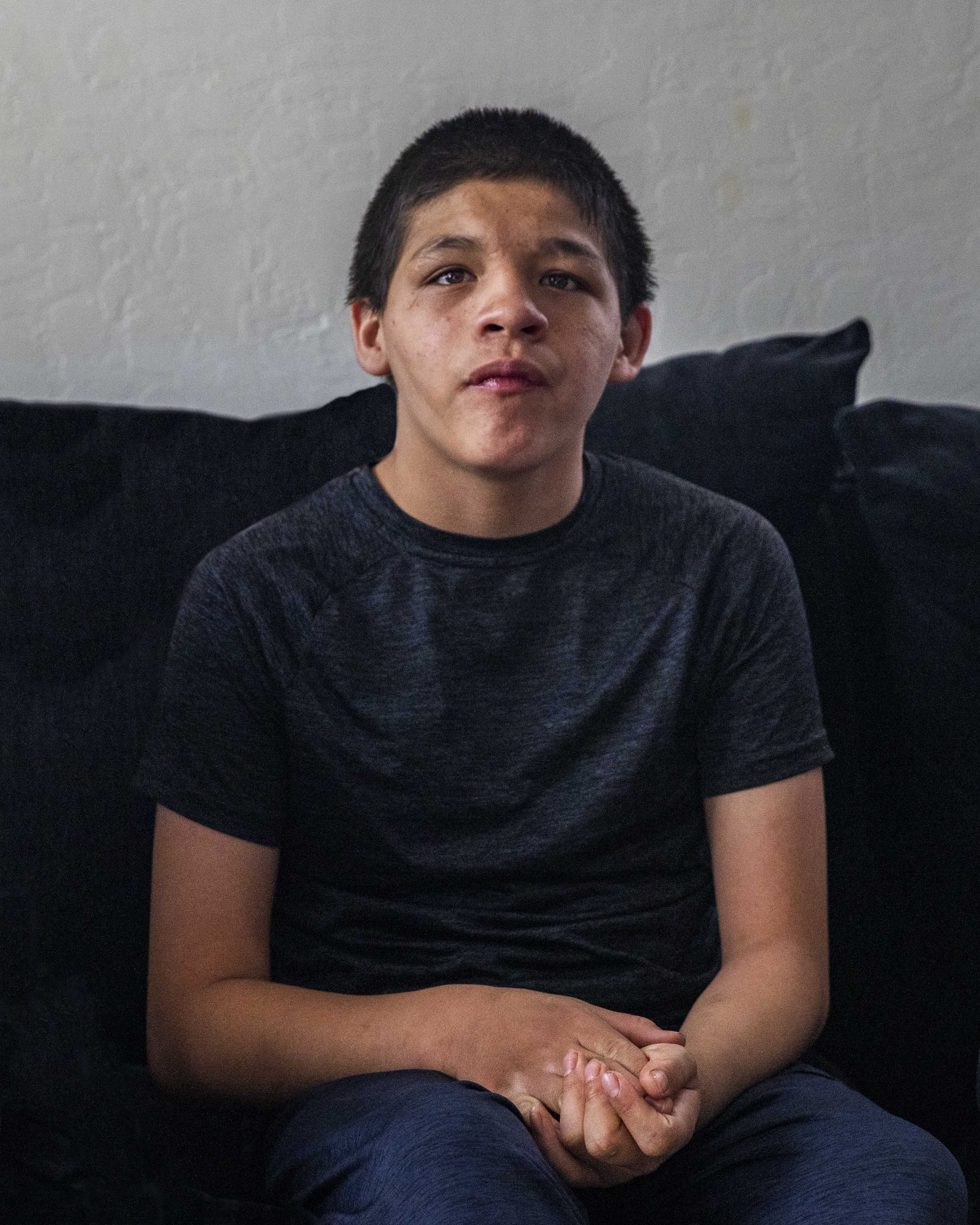 Ben sitting in chair