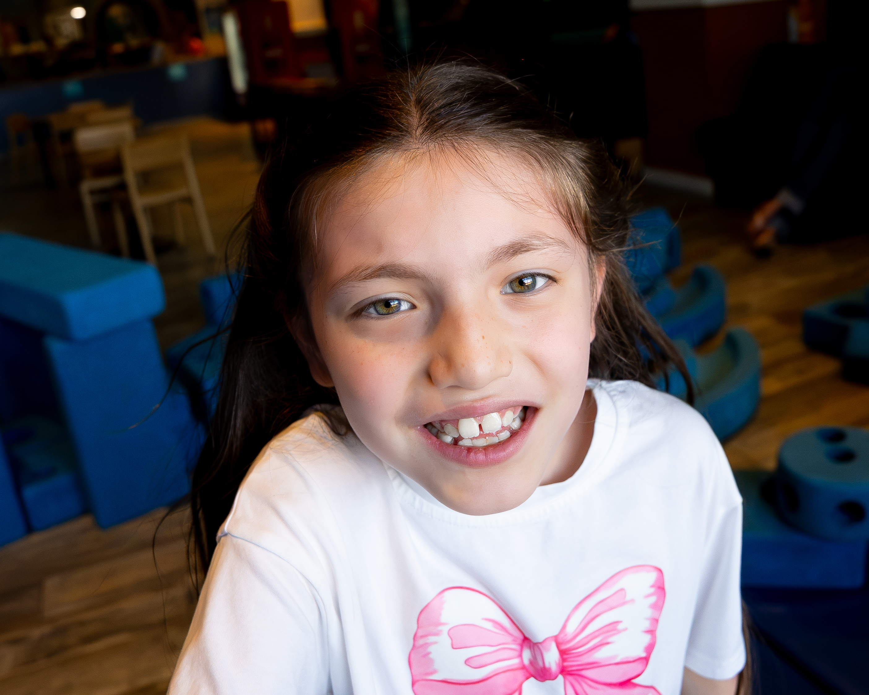 Samantha smiling