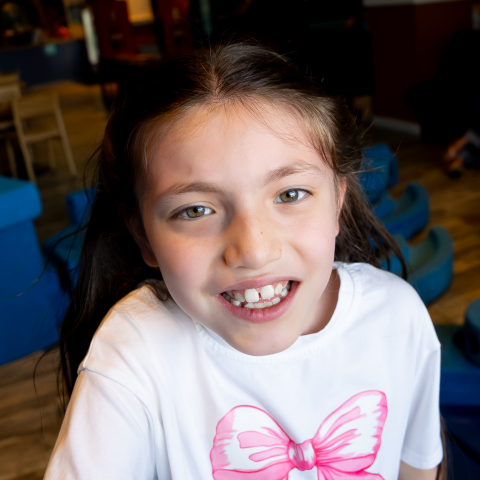 Samantha smiling